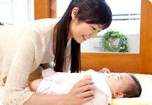 子育て中のママ